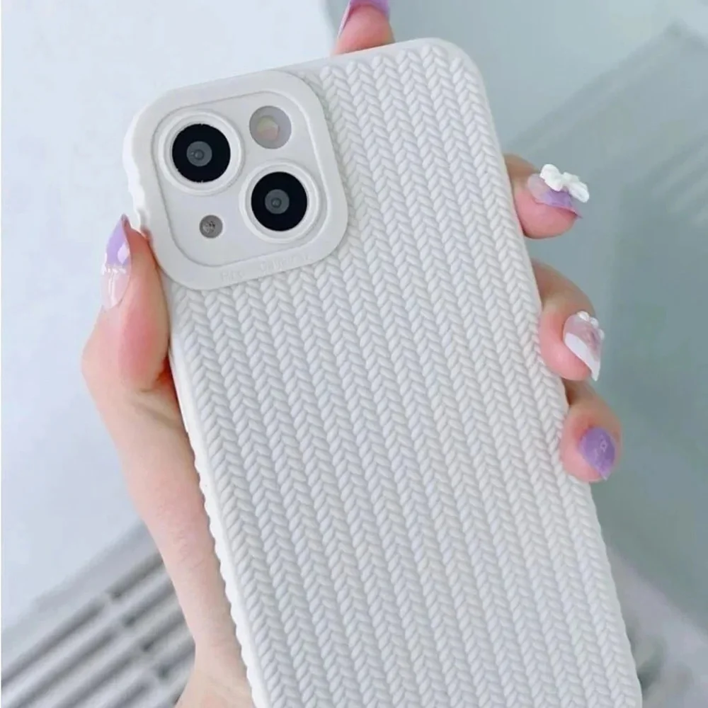 ⚠️Clearance iPhone 14/Pro/Pro Max White Textured Phone Case SAU - Picture 2 of 4